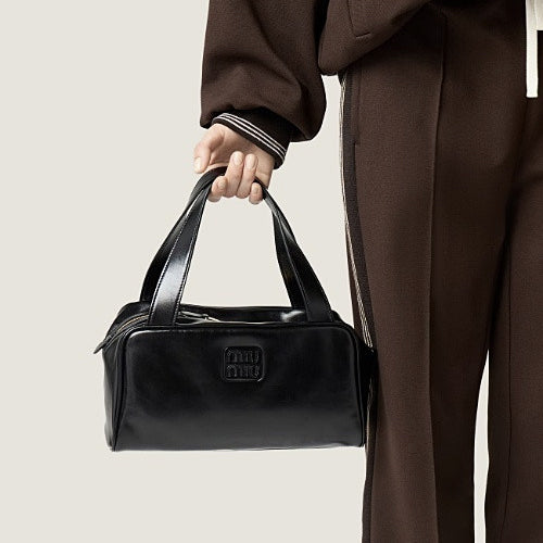 미우미우 BAULETTO 가죽 토트백