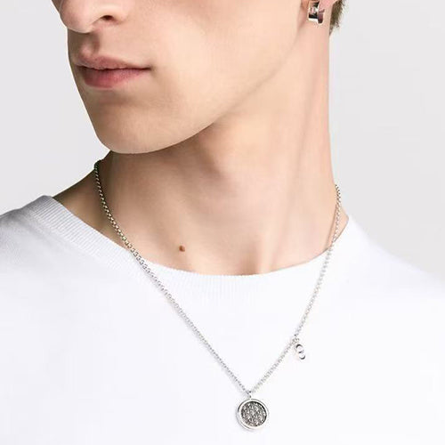 디올 Dior Oblique 펜던트 목걸이