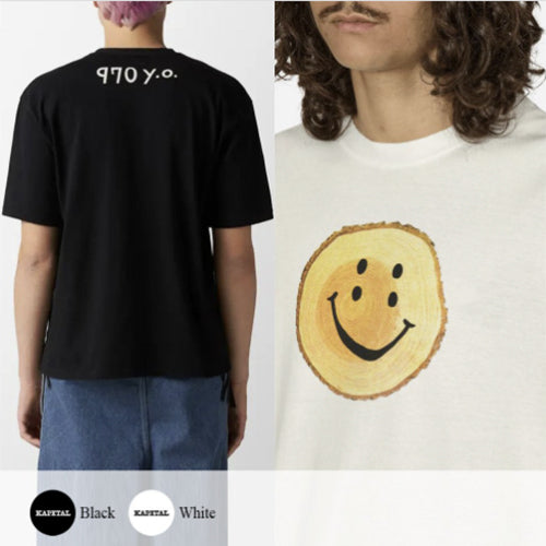 (국내배송, 당일출고) 캐피탈 Rainbowy Crew 반팔 티셔츠 ~2Color~