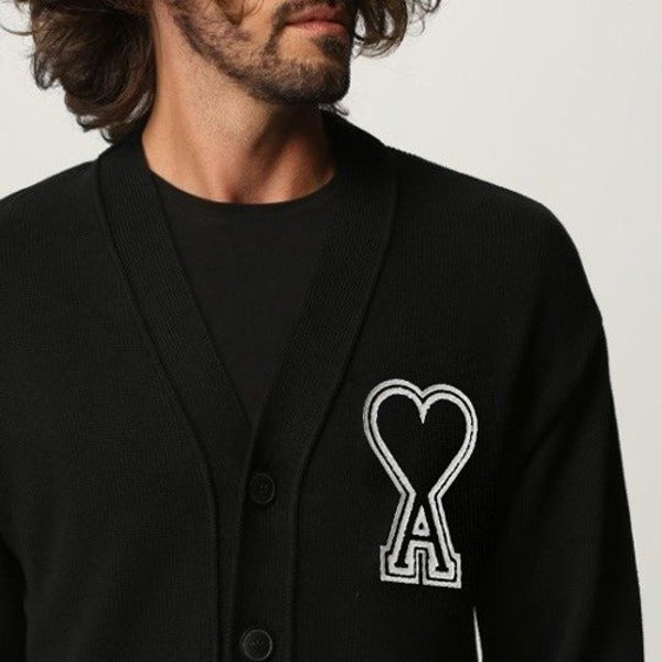 (국내배송, 당일출고) 아미 인타르시아 빅 패치 가디건