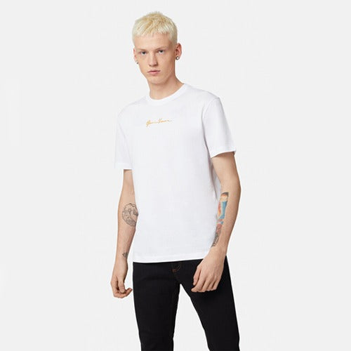 (국내배송, 당일출고) 베르사체 GV 시그니처 엠브로이더리 반팔 티셔츠 ~2Color~