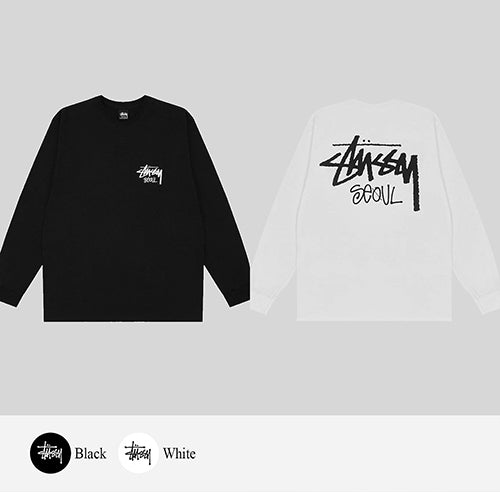 (국내배송, 당일출고) 스투시 스탁 서울 롱슬리브 ~2Color~