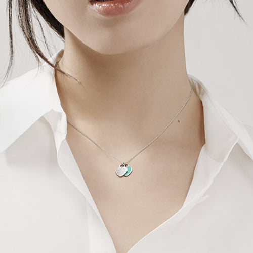 티파니 앤 코 리턴 투 펜던트 미니 목걸이 실버