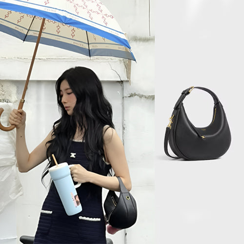 셀린느 틴 룰루 서플 핸드백  (수지 착용)