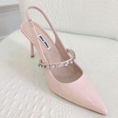 미우미우 스틸레토힐 핑크