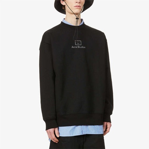 (국내배송) 아크네 리플렉티브 페이스 맨투맨-2Color!!(당일출고!!)