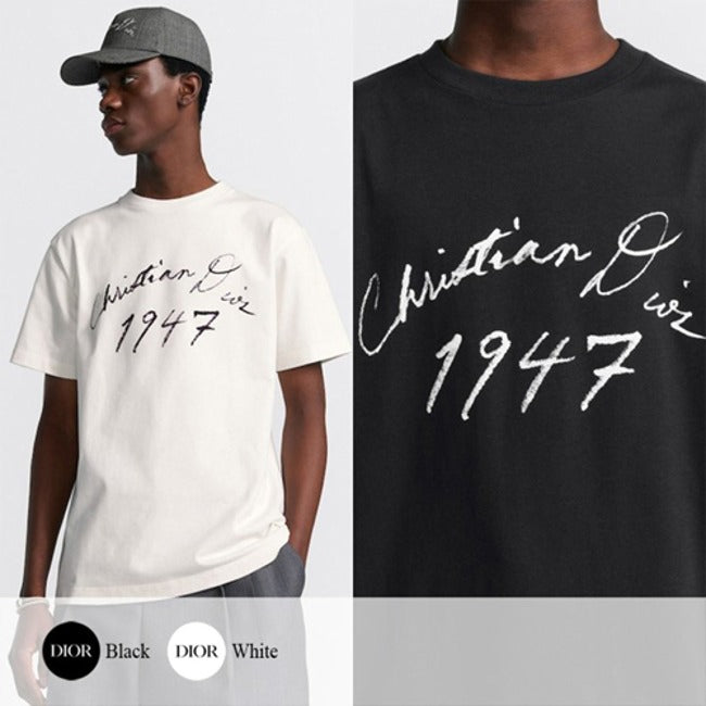 (국내배송, 당일출고) 디올 핸드라이팅 1947 반팔 티셔츠 ~2Color~