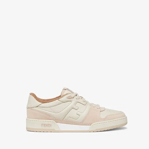 21FW 펜디 핑크 스웨이드 로우탑 스니커즈