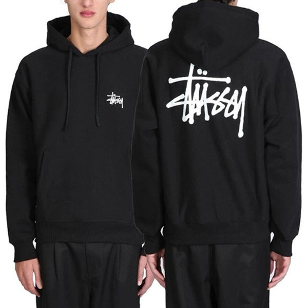 (국내배송) 스투시 베이직 백로고 피그먼트 후드 티셔츠 ~6Color~