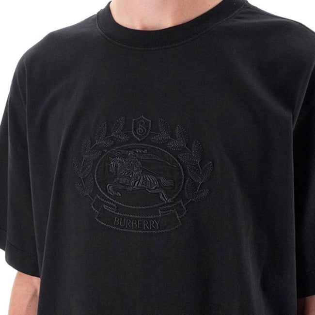 (국내배송, 당일출고) 버버리 EKD 월계수 자수 반팔 티셔츠