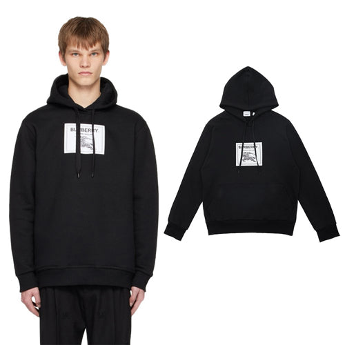(국내배송) 버버리 프로섬 라벨 후드 티셔츠