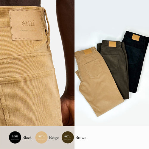 (국내배송, 당일출고) 아미 코듀로이 배기 팬츠 ~3Color~
