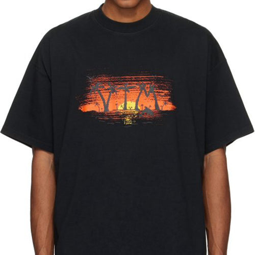 (국내배송) 베트멍 팜트리 오버핏 반팔 티셔츠