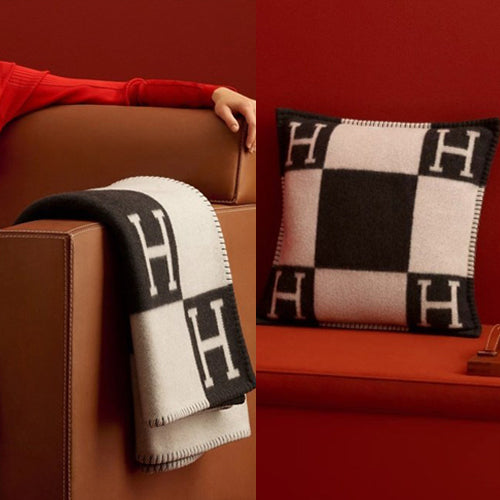 (국내배송) 에르메스 아발론 담요 & 쿠션 ~4Color~