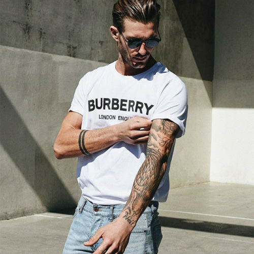 (국내배송, 당일출고) 버버리 런던 잉글랜드 프린팅 반팔 티셔츠