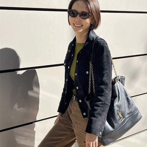 생로랑 제이미 4.3 토트백 블랙(김나영 착용)