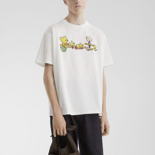 (국내배송, 당일출고) 펜디 실비아 앤 바게트 반팔 티셔츠