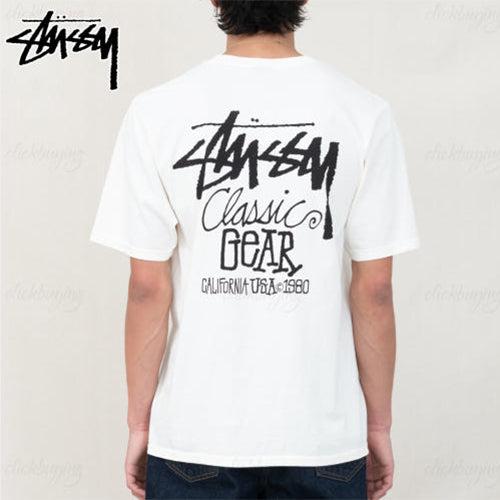 (국내배송) 스투시 클래식기어  오버핏 반팔 티셔츠 ~2Color~