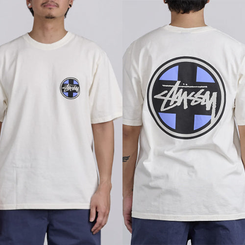 (국내배송) 스투시 크로스 닷 오버핏 반팔 티셔츠 ~2Color~