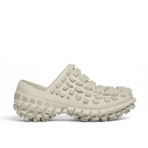 발렌시아가 디펜더 클로그 슬리퍼 베이지