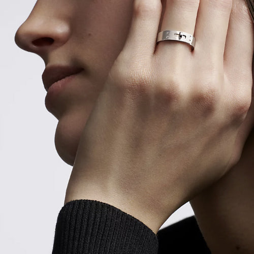 에르메스 켈리 링 반지 18K 4 다이아몬드 ~2Color~