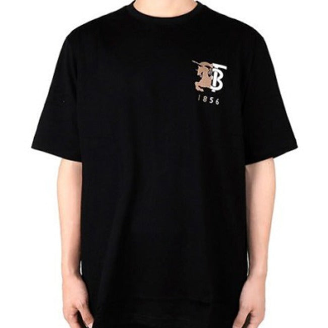 (국내배송, 당일출고) 버버리 컨트라스트 자수로고 반팔티셔츠  -재입고!-