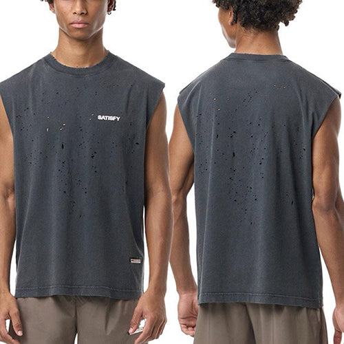 새티스파이 모스테크 머슬 에이지드 탱크탑-기능성 특별 제작상품!!-