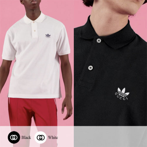 (국내배송, 당일출고) 구찌 x 아디다스 코튼 PK 반팔 티셔츠 ~2Color~