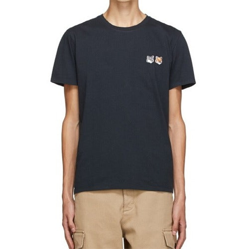 (국내배송) 메종키츠네 더블 폭스헤드 반팔티셔츠 ~2Color~