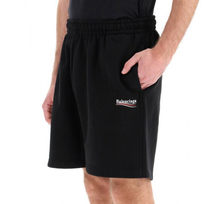 (국내배송) 발렌시아가 웨이브로고 자수 팬츠 반바지 ~3Color~