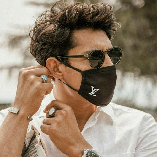 (국내배송) 루이비통 커플 면 마스크