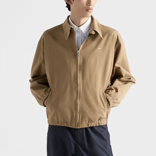 프라다 코튼 자켓 베이지