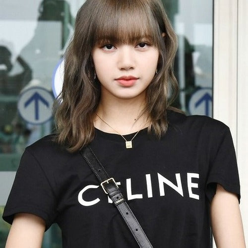 (국내배송, 당일출고) 셀린느 클래식 반팔 블랙 (리사,산다라박 BTS뷔 착용)