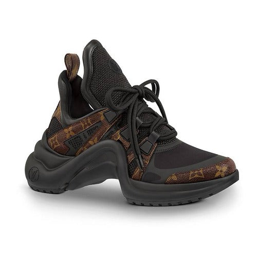 루이비통 아치라이트 스니커즈 모노그램 블랙