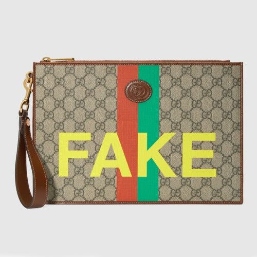 구찌 FAKE NOT GG 수프림 클러치