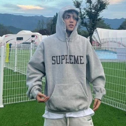 (국내배송) 슈프림 컬리지에이트 후드 티셔츠 ~2Color~