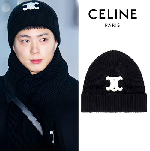 (국내배송, 당일출고) 셀린느 트리오페 로고패치 비니