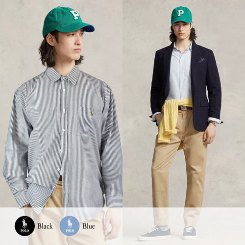 (국내배송, 당일출고) 폴로 랄프로렌 스트라이프 오버핏 셔츠 ~2Color~