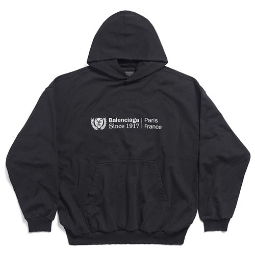 (국내배송) 발렌시아가 1917 오버핏 후드 티셔츠