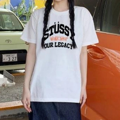 (국내배송) 스투시 X 아워 레가시 워크샵 반팔 티셔츠 ~2Color~